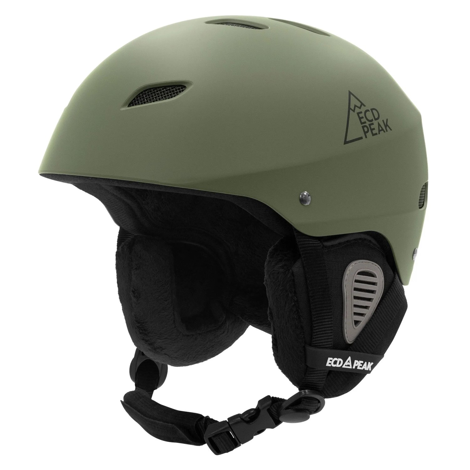 ECD Germany Skihelm für Herren und Damen Snowboardhelm Robust Grün L 58-61 cm mit Belüftungssystem und Skibrillenhalter