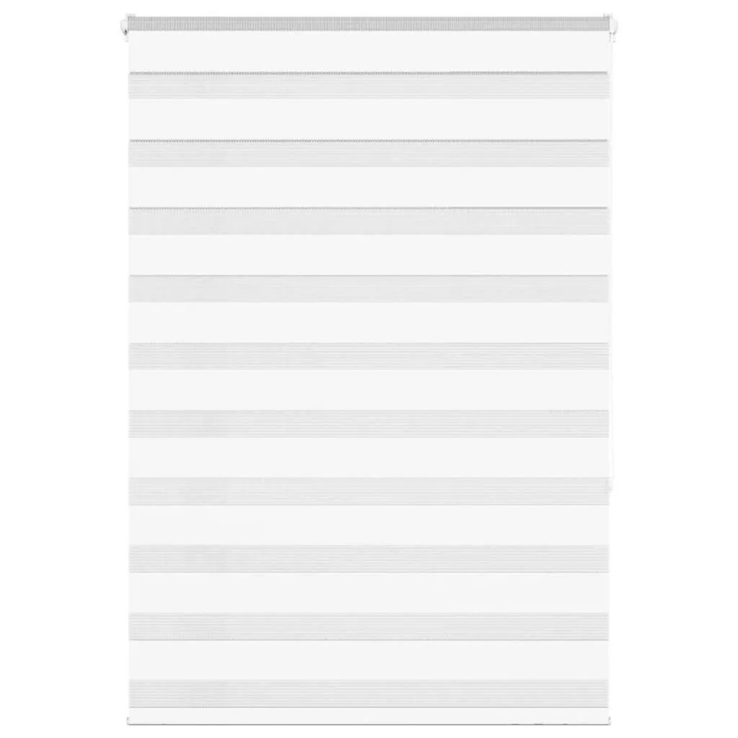 vidaXL Doppelrollo Weiß 105x150 cm Stoffbreite 100,9 cm Polyester 4014756 günstig online kaufen