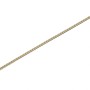 Panzerkette aus Vermessingt, 1,2 mm, als Meterware für Deko und DIY.