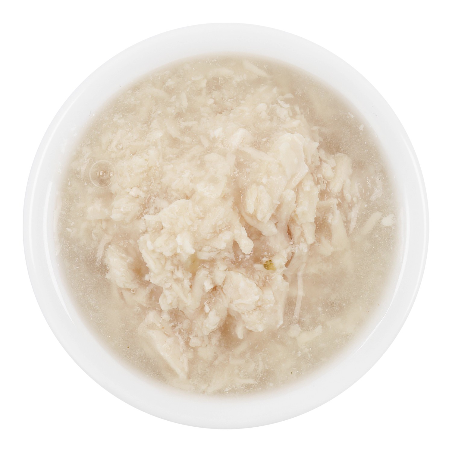 Lucky Lou Katzen-Nassfutter Hühnerfilet in Broth, 70g Dose, Top-Ansicht.