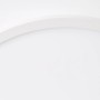 Rundes, weißes LED-Panel Buffi für Deckenaufbau, Ø 35 cm. Schlichtes Design mit kaltweißem Licht.