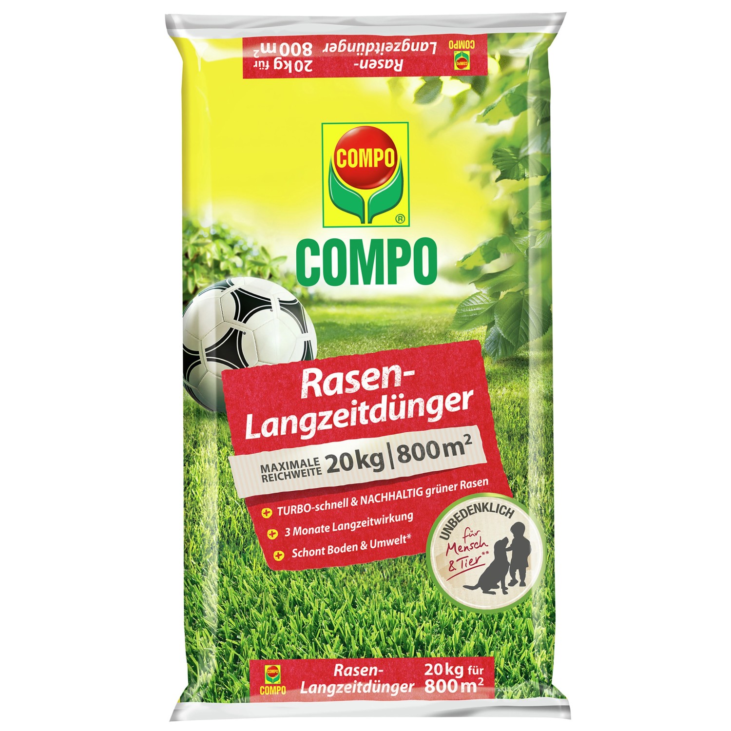 Compo Rasen-Langzeitdünger 20 kg günstig online kaufen