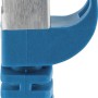 Blaues Schwaiger LAN-Kabel, 2,5 m, CAT 6, mit RJ45 Stecker für hohe Datentransferrate.