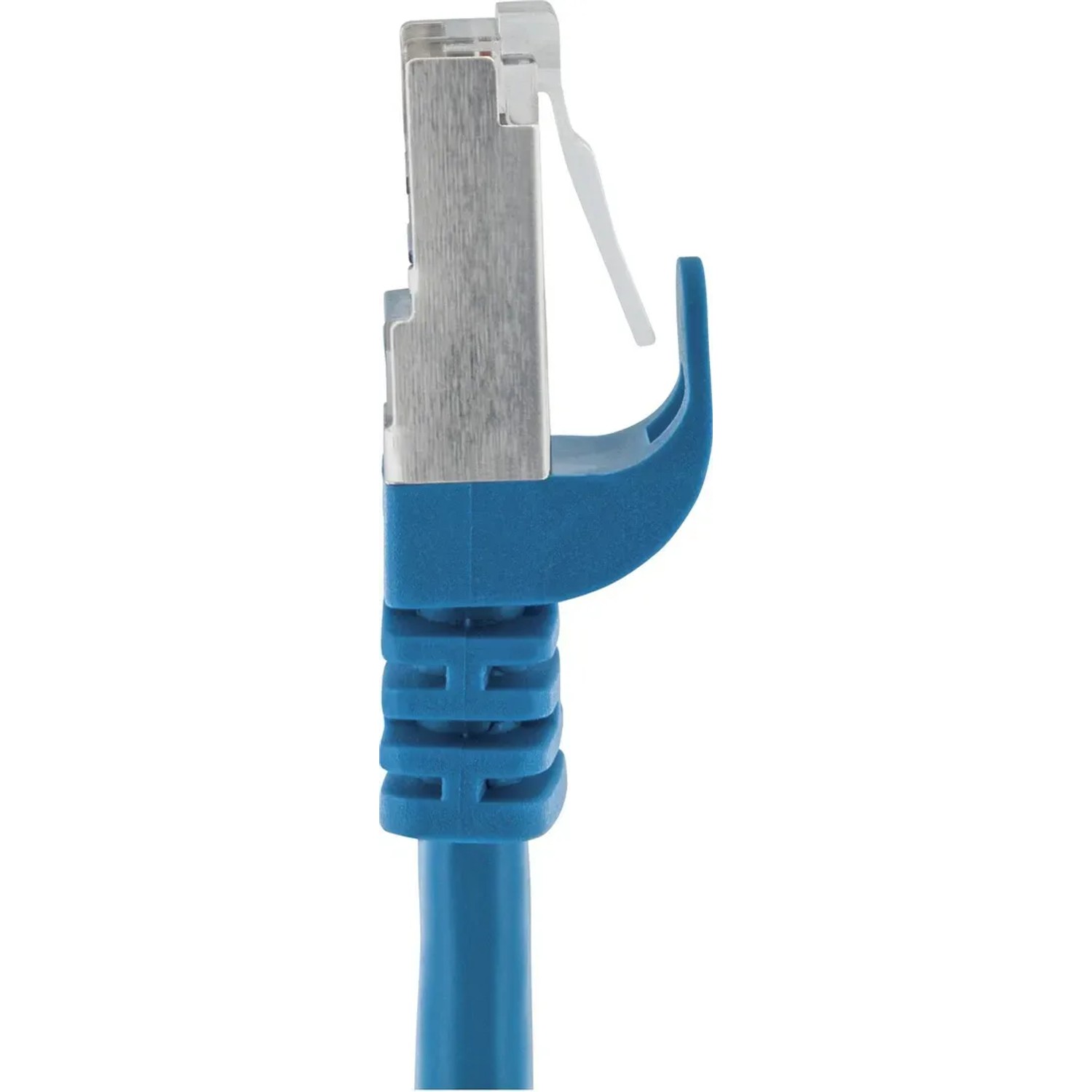 Blaues Schwaiger LAN-Kabel, 2,5 m, CAT 6, mit RJ45 Stecker für hohe Datentransferrate.