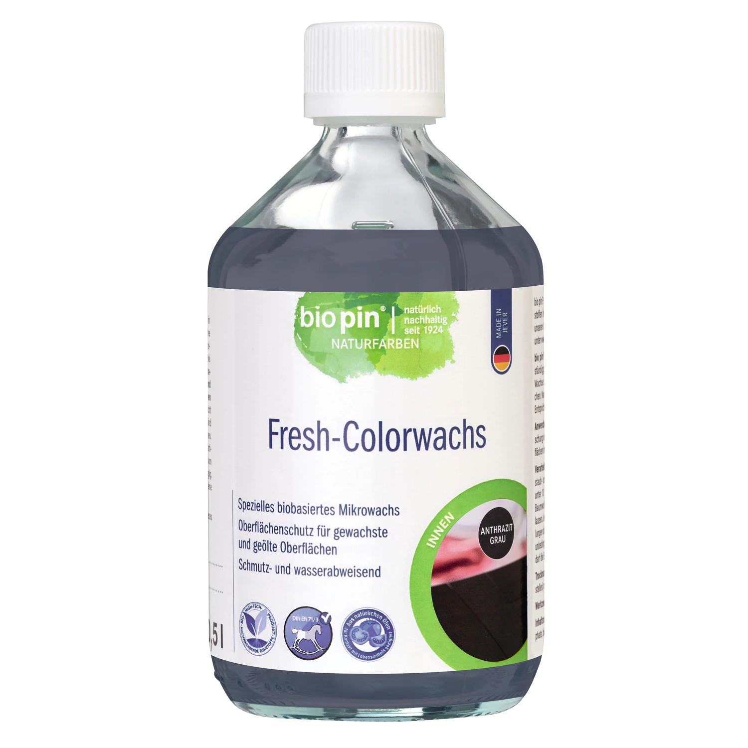 Biopin Fresh-Colorwachs Anthrazit 500 ml