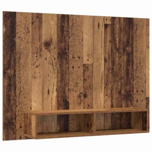 vidaXL Wand TV Schrank Altholz 120 x 23,5 x 90 cm Holzwerkstoff 875185