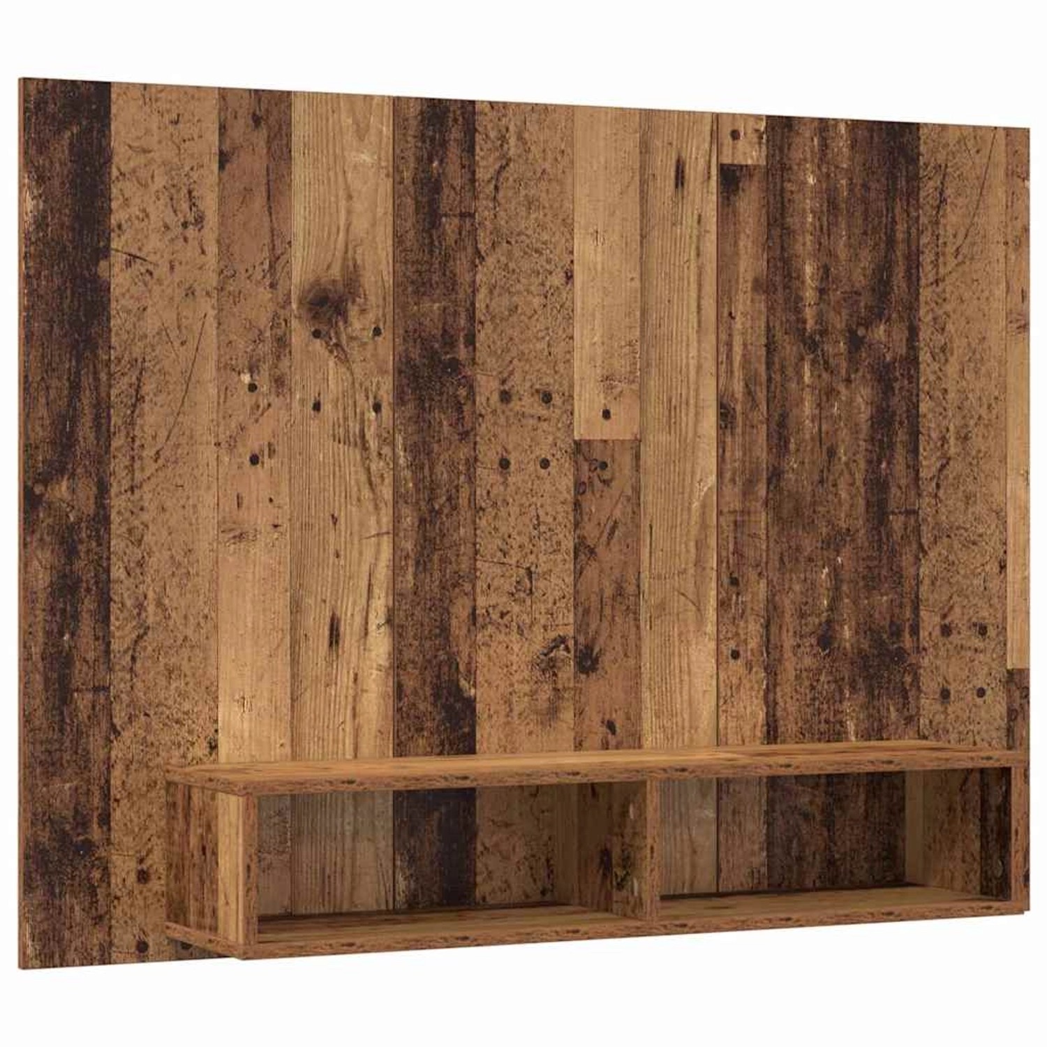 vidaXL Wand TV Schrank Altholz 120 x 23,5 x 90 cm Holzwerkstoff 875185