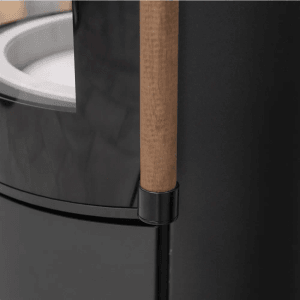 H&M Germany Kaminofen MONO 3.0 L Stahl-Schwarz