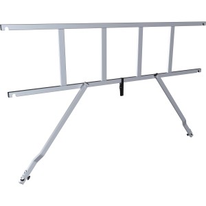 Krause GuardMatic ProTec Gerüstsystem, bestehend aus Handlauf, Knieleiste und Diagonale.