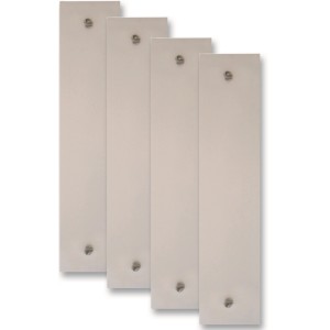 Treba Füllungs-Set Acrylglas, 4-teilig, weiß satiniert für Treppen & Geländer.