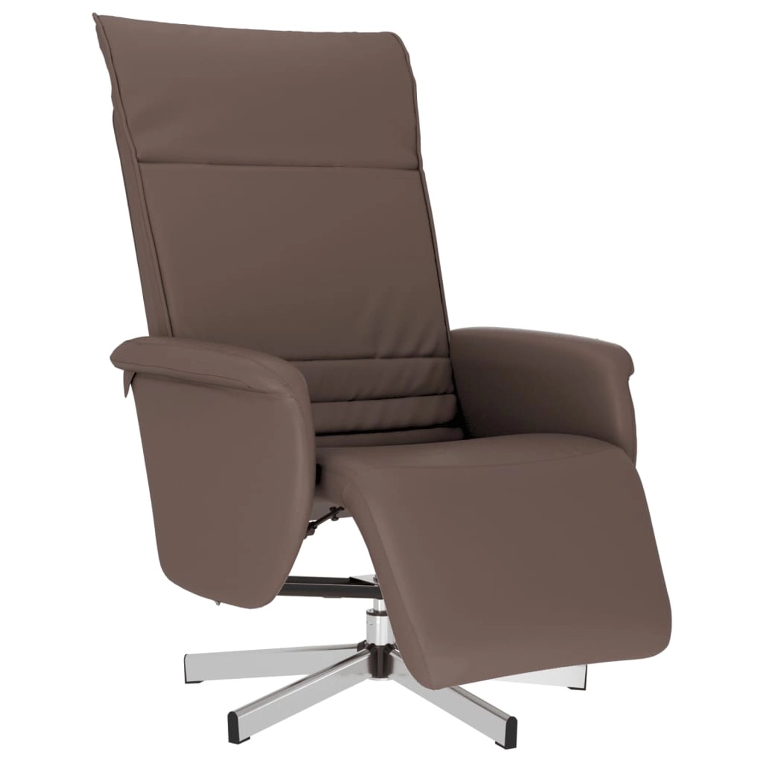 vidaXL Relaxsessel mit Fußteil Braun Kunstleder 356642 günstig online kaufen