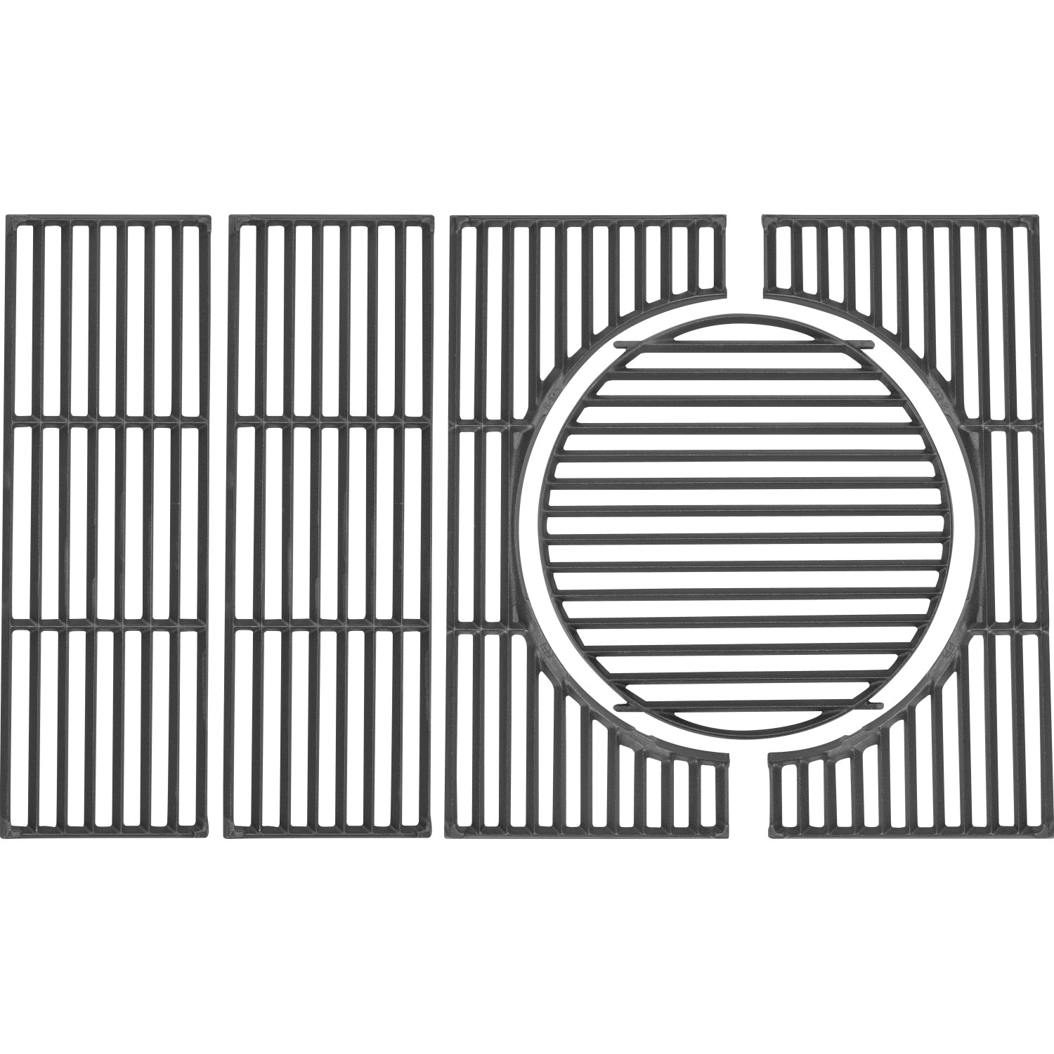 Modulares Gusseisenrost für Jamestown Gasgrill Knox II 4-Brenner günstig online kaufen