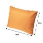 Setgarden  Mix Bench Kissen Outdoor Kissen Bankauflage 120x60+2x50x56cm Kissen Für 2-Sitzer Bänke 1tlg Orange_9
