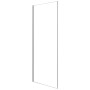 AICA Walk In Duschwand 90x200cm, 10mm ESG Glas, chromfarbener Rahmen.