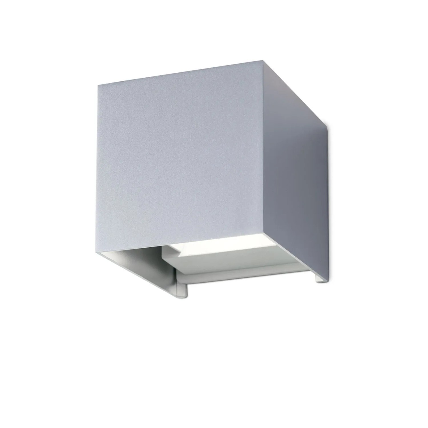 Orion Leuchten LED Außen Wandleuchte 10 x 10 cm 3000K 400lm 6W Alu-matt