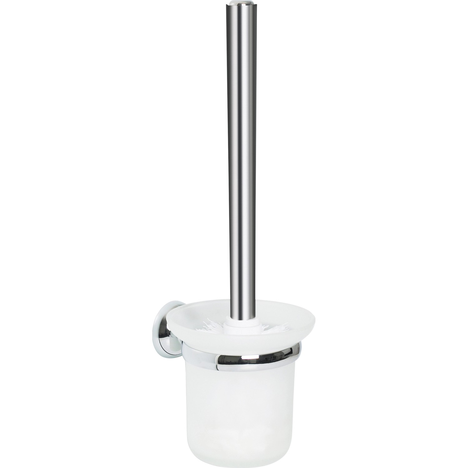 Spirella WC-Bürstengarnitur Champagne Chrom Frosty-White günstig online kaufen
