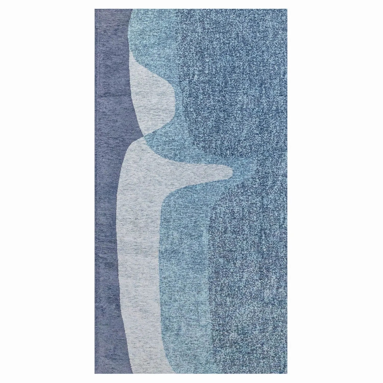 Lola&Moi Teppich Clear Sky Blau 80x150cm