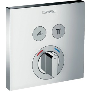 Hansgrohe ShowerSelect Unterputz Mischer Chrom für 2 Verbraucher.