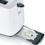 Severin AT 2286 Toaster mit Krümelschublade aus Edelstahl, Detailansicht.