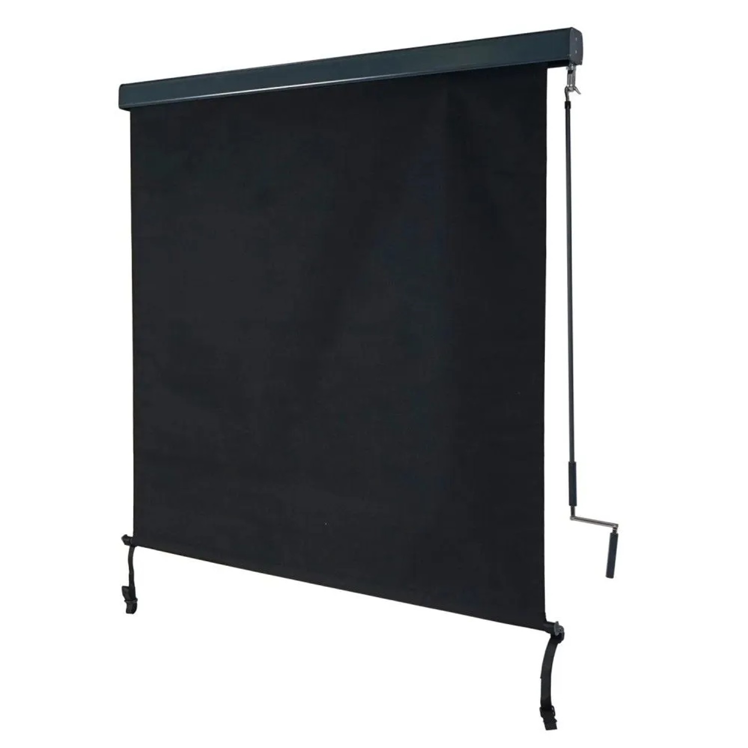MCW Vertikalmarkise F42 250x140cm Schwarz