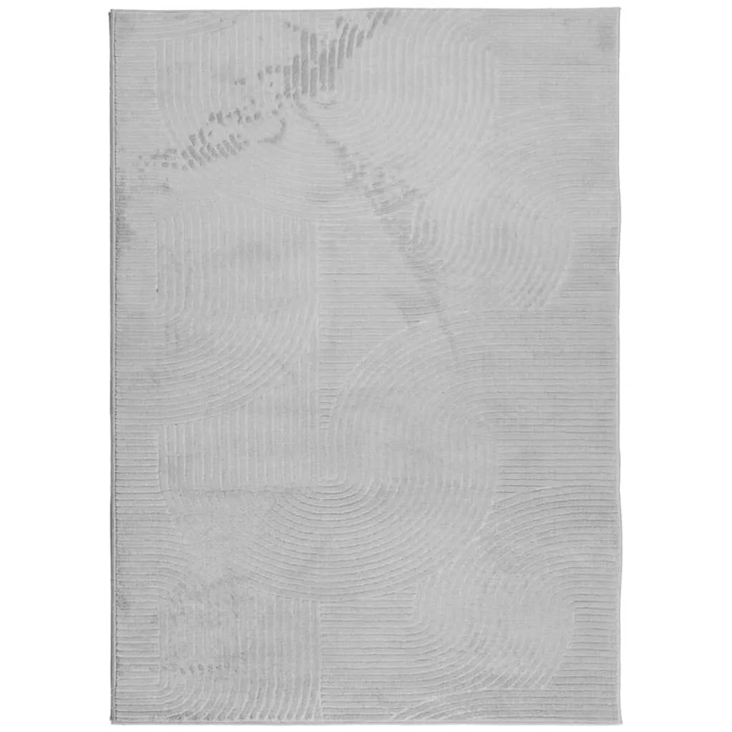 vidaXL Teppich IZA Kurzflor Skandinavischer Look Grau 240x340 cm 375456 günstig online kaufen
