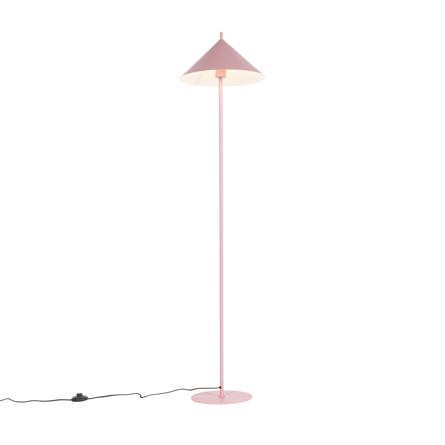 QAZQA Design-Stehleuchte Rosa Dreieck Triangolo