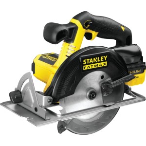 Stanley FatMax Akku-Handkreissäge (18 V) mit Akku. Kompakte Bauweise für präzise Schnitte.