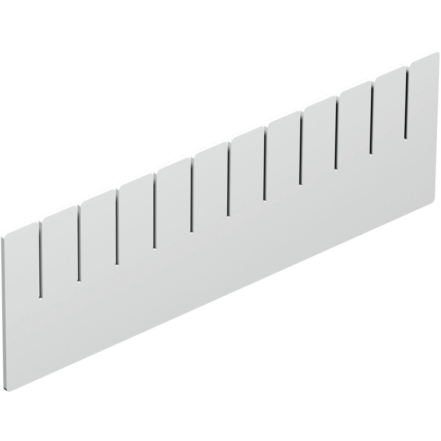 Eurobox-System Abtrenner Weiß 35,5 cm x 11 cm