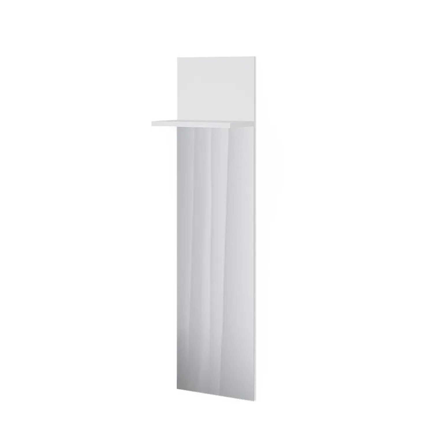 Vicco Wandgarderobe Siri Weiß 36 x 135 mit Spiegel Art Nr 51838