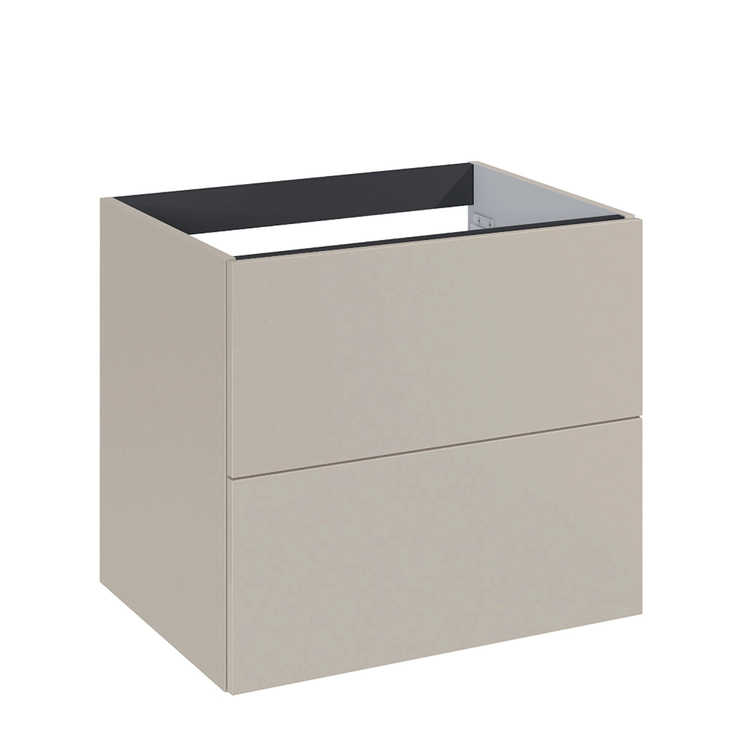 Roca Waschtischunterschrank Elegant mit 2 Schubladen 60 cm Kaschmir