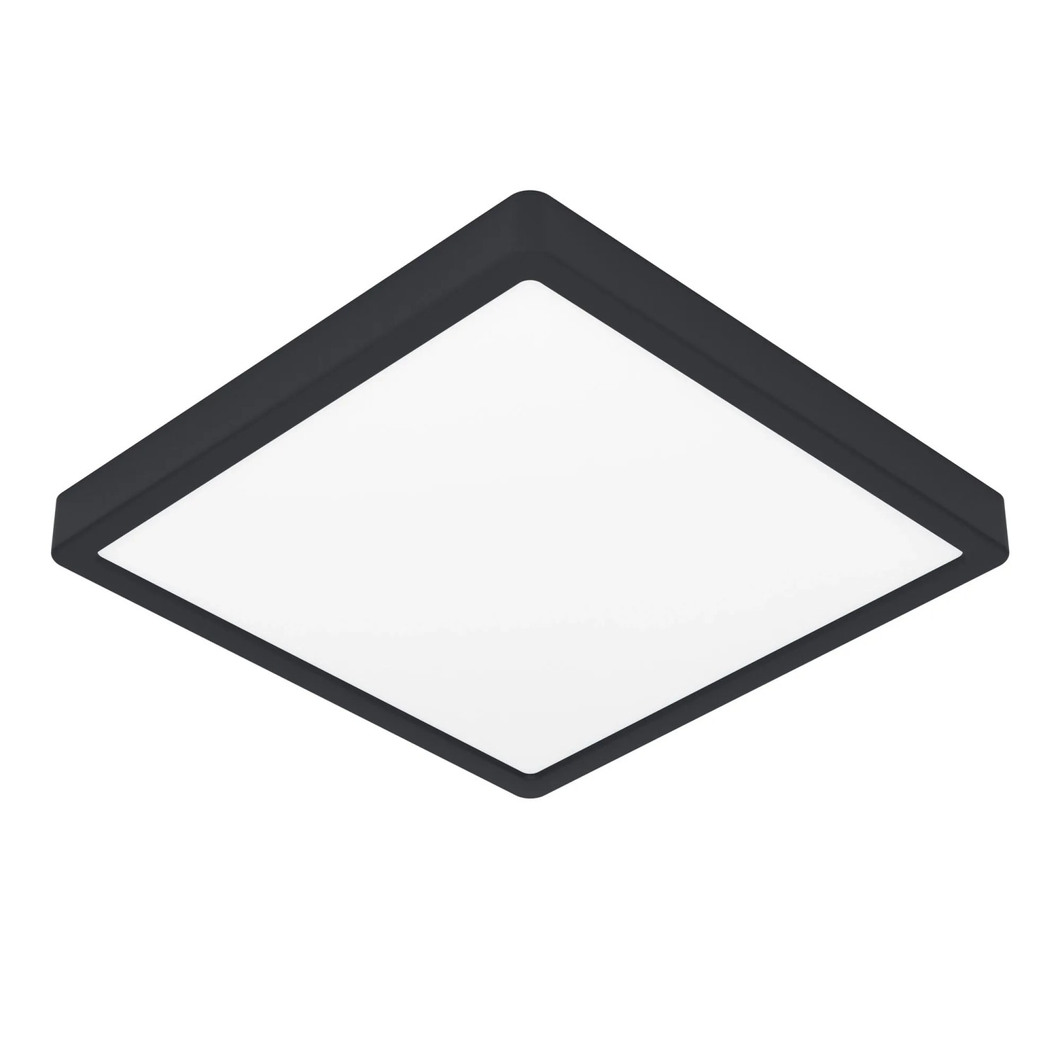 Eglo LED-Deckenleuchte Fueva 6 Schwarz CCT 29 cm x 29 cm