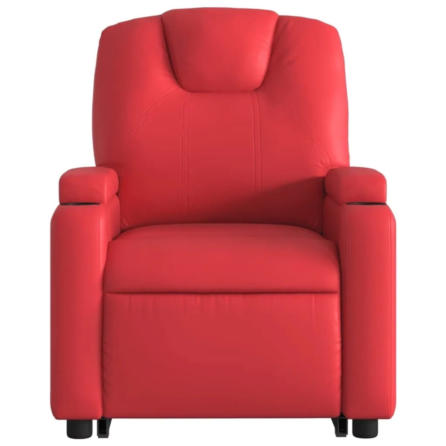 vidaXL Relaxsessel mit Aufstehhilfe Elektrisch Rot Kunstleder 3204449_9