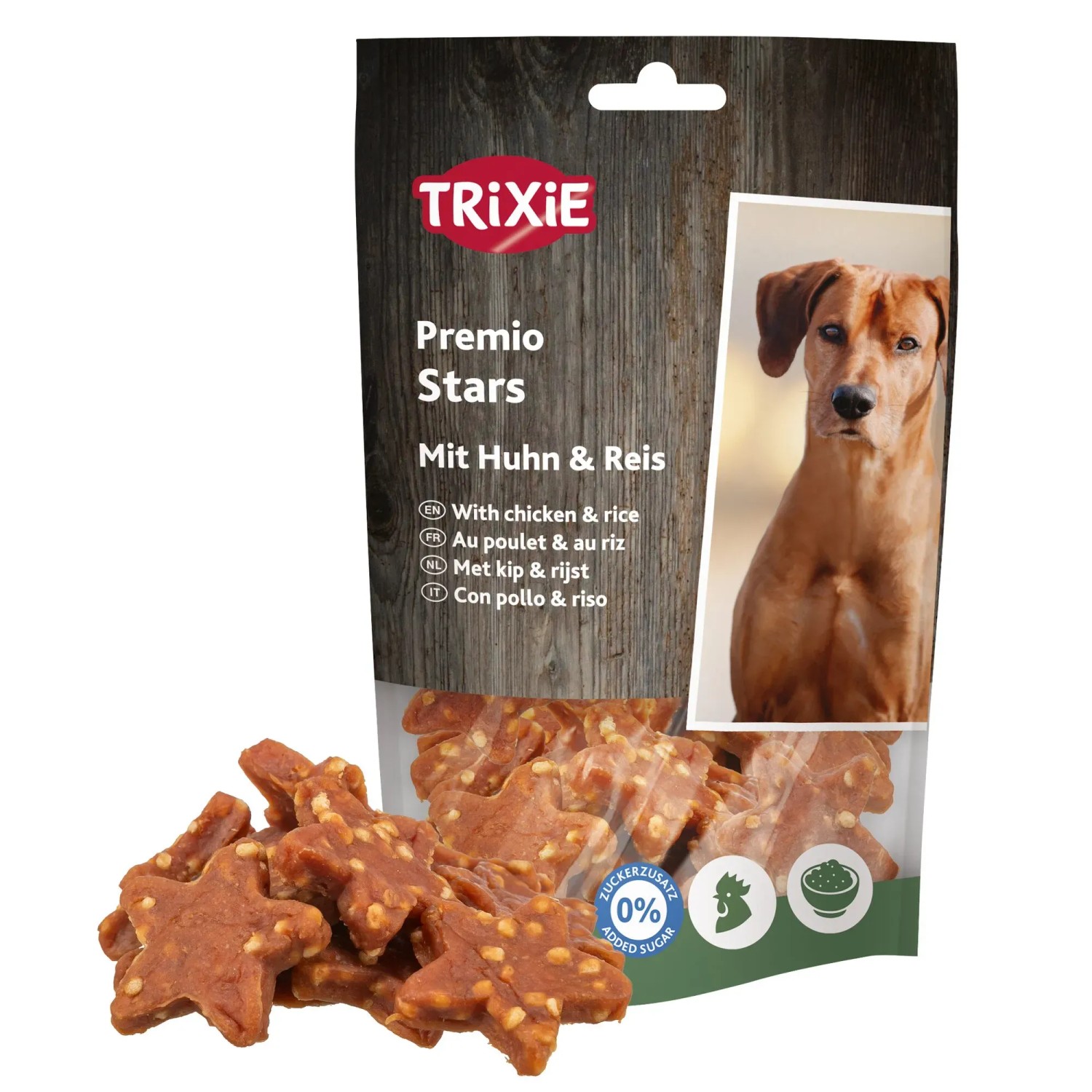TRAINER Hundenahrung Für Große Hunde – Natürliches Hundefutter Mit Huhn & Reis, 12 Kg Sack Für Erwachsene Hunde