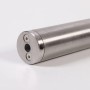 Adapter mit Endkappe aus V2A Edelstahl für 40 mm Handlauf.