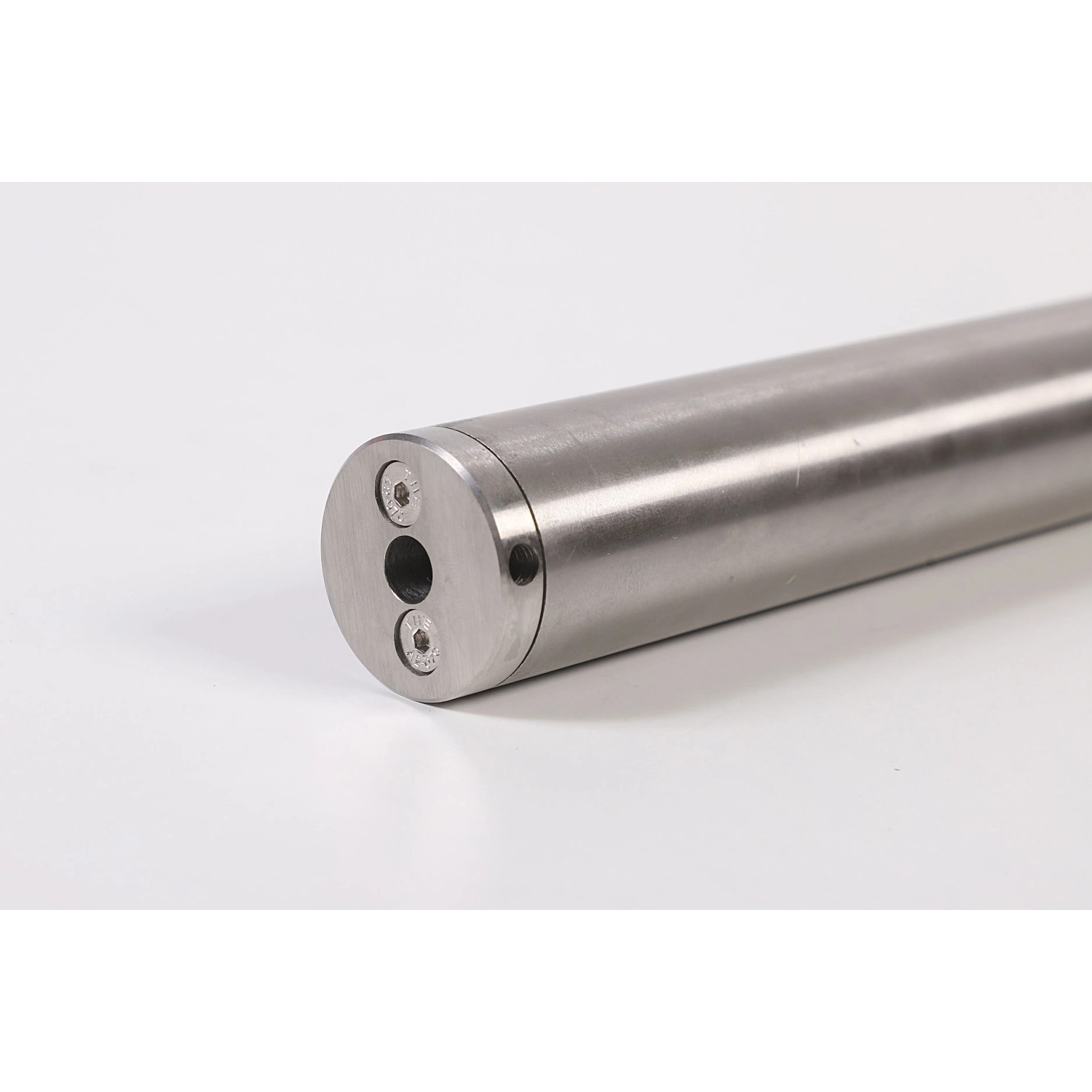 Adapter mit Endkappe aus V2A Edelstahl für 40 mm Handlauf.