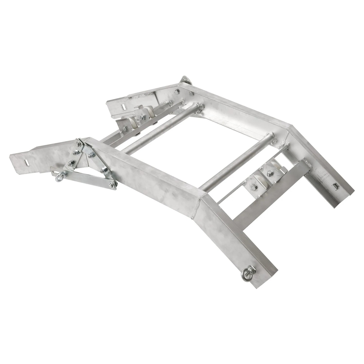 Haemmerlin Knickstück Vorgebogen Verstellbar 30° bis 60° Stahlgrau