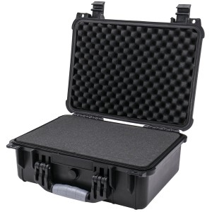 HMF ODK100 Outdoor-Fotokoffer Transportkoffer Rasterschaumstoff 41 x 32 x 17 cm