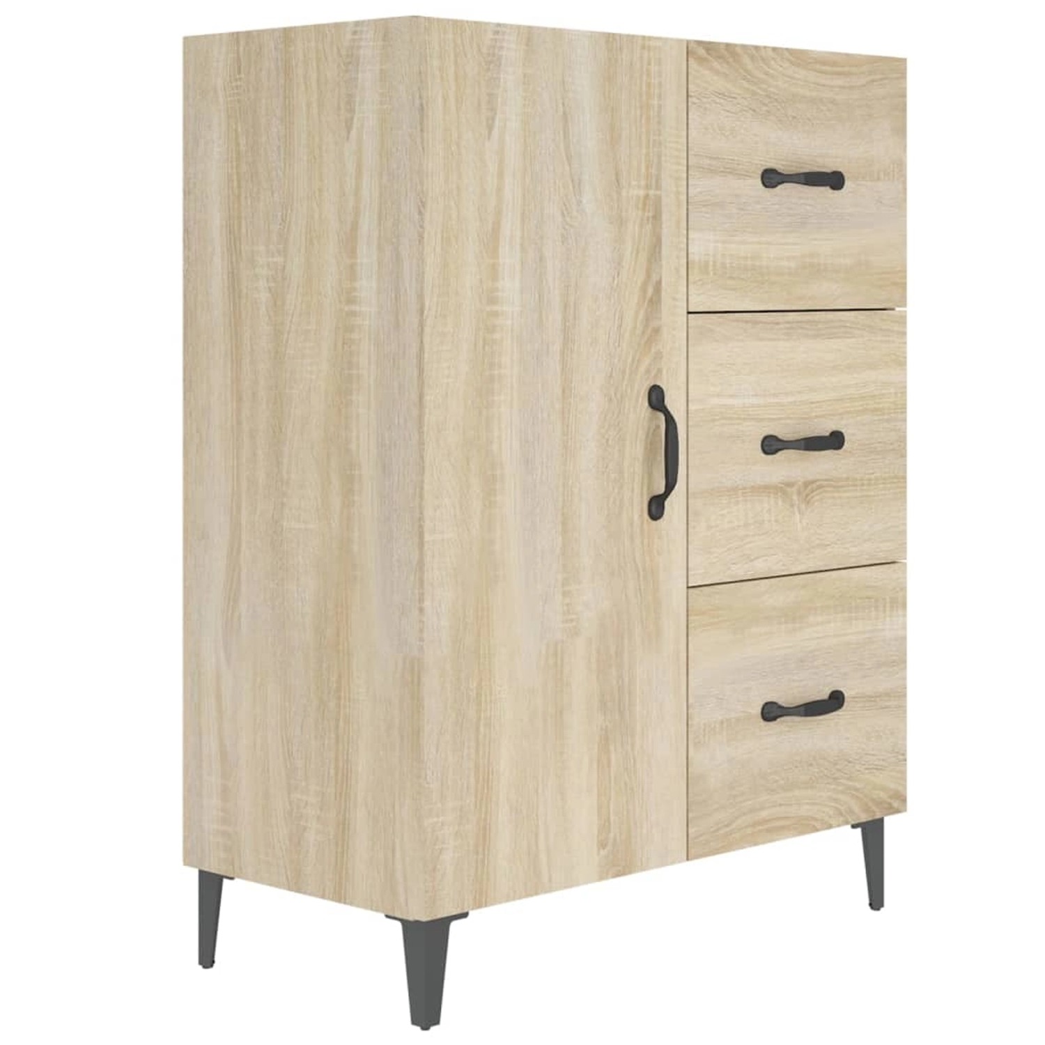 vidaXL Sideboard Sonoma-Eiche 69,5x34x90 cm Holzwerkstoff 812180 günstig online kaufen