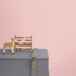 Little Dutch Wandfarbe Faded Pink, extra matt, 2,5 l. Rosa Kinderzimmer-Farbe mit Spielzeugdeko.