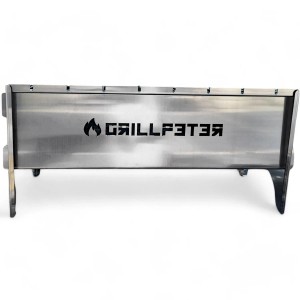 Grillpeter Mangal Anar Deluxe 2mm Campinggrill aus Edelstahl Schaschlikgrill