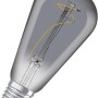 Osram LED-Leuchtmittel E27 in Edisonform, 3,4W, mit Filament-Technologie für warmes Licht.