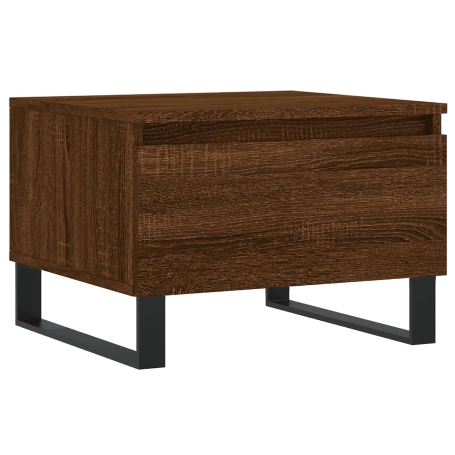 vidaXL Couchtisch Braun Eichen-Optik 50x46x35 cm Holzwerkstoff Modell 1 günstig online kaufen