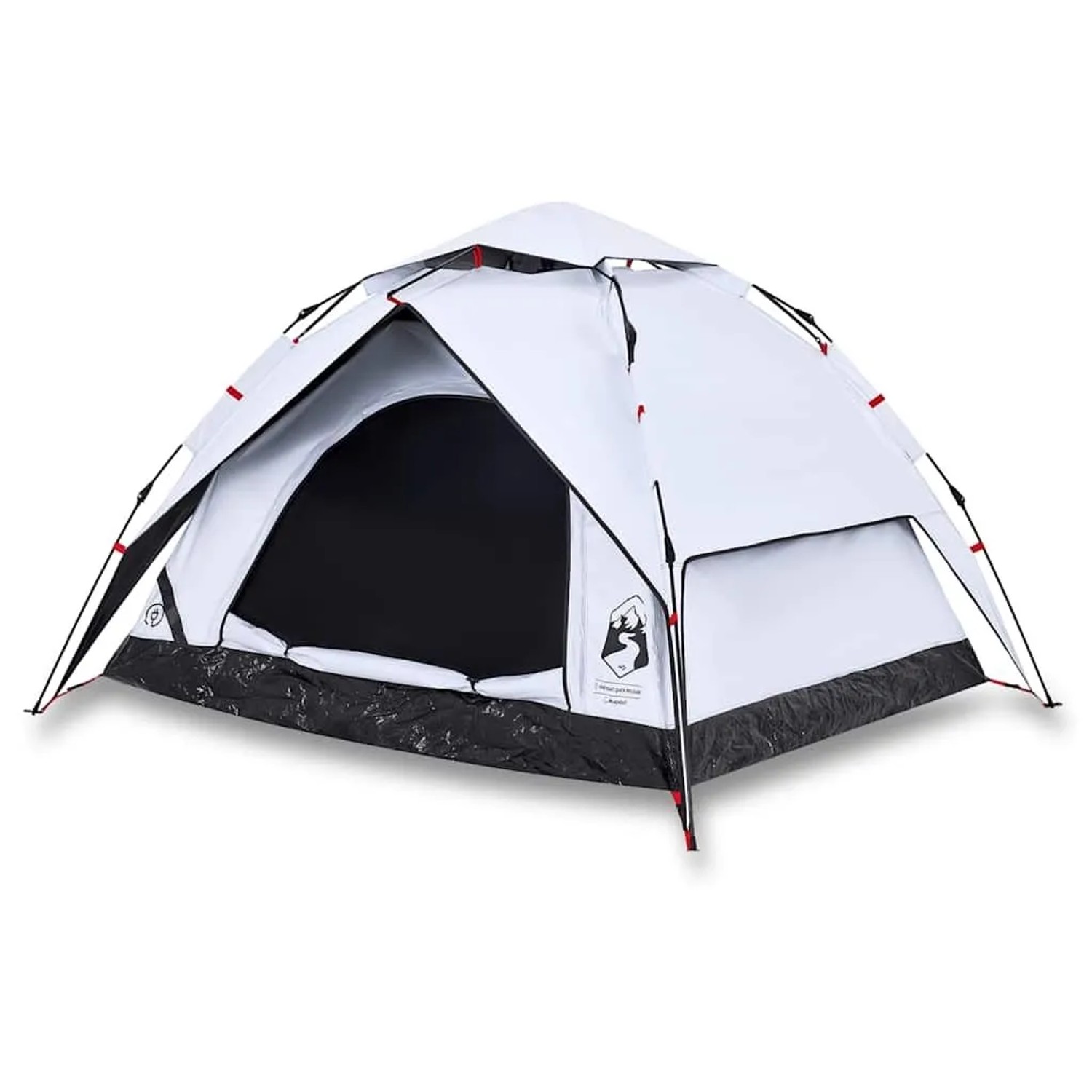 Furnicato Campingzelt Kuppel Weiß 230 X 200 X 148 Cm