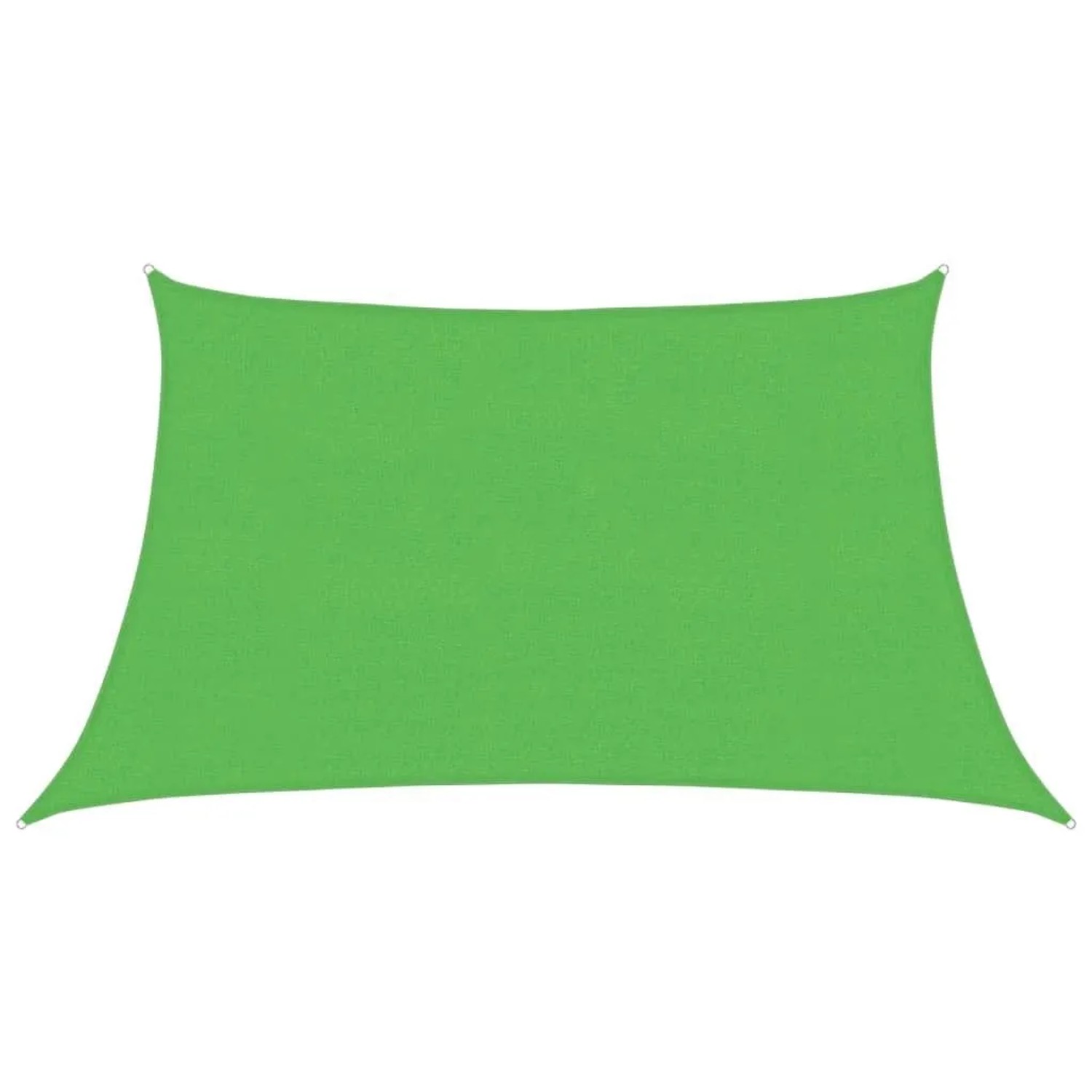 vidaXL Sonnensegel 160 g/m² Hellgrün 3/4x2 m HDPE 311323