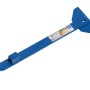 Blaues LUX Zugeisen Comfort für Parkett und Laminat, Vierkant-Form.