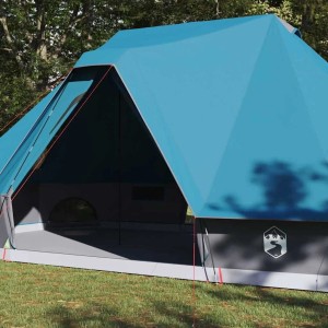 vidaXL Familien-Tipi-Zelt mit Dach Blau 680 x 430 x 270 cm 42000961