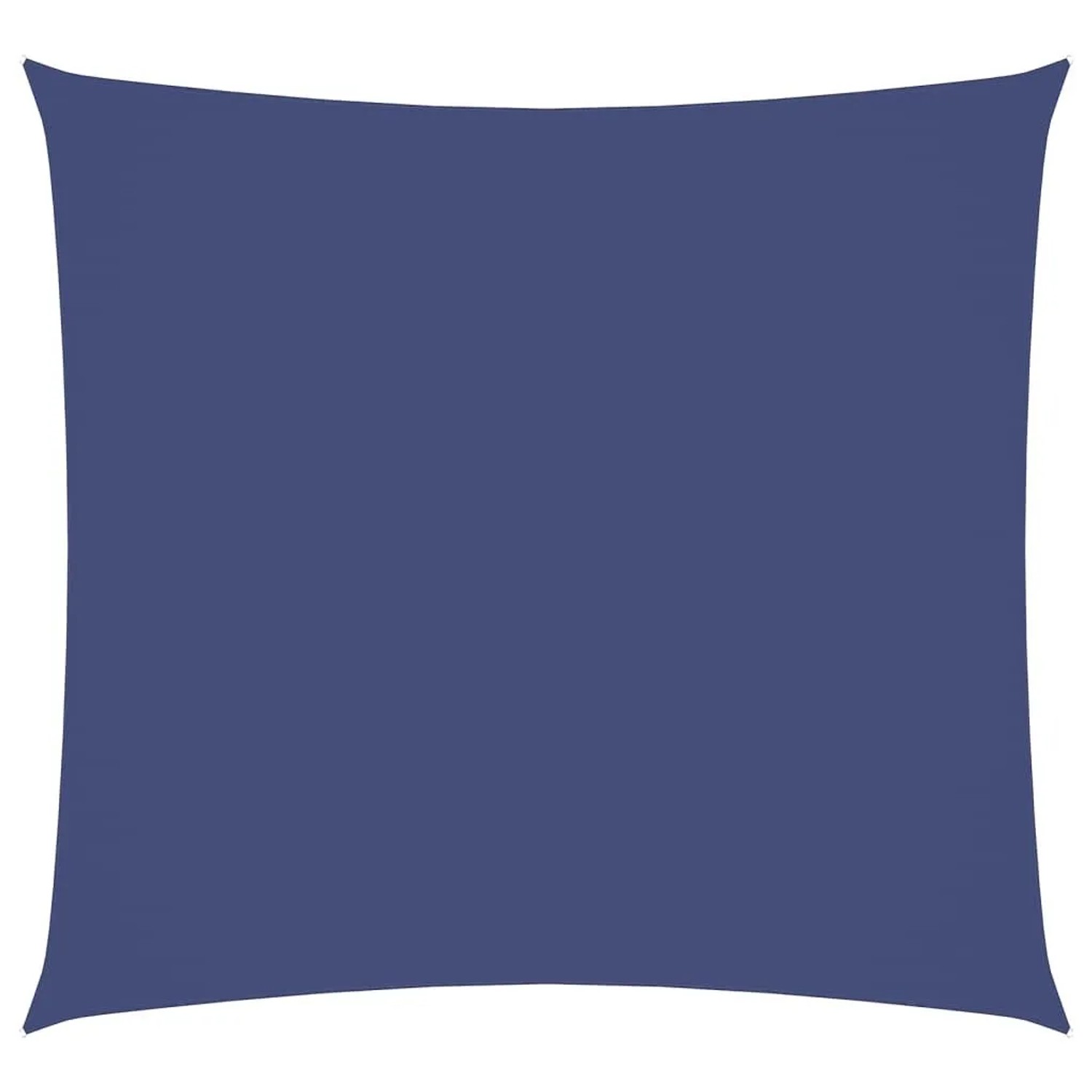 vidaXL Sonnensegel Oxford-Gewebe Quadratisch 3,6x3,6 m Blau 135523