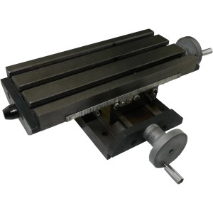 Rotwerk Kreuztisch KFT130, 13 cm für präzise Fräs- und Bohrarbeiten.