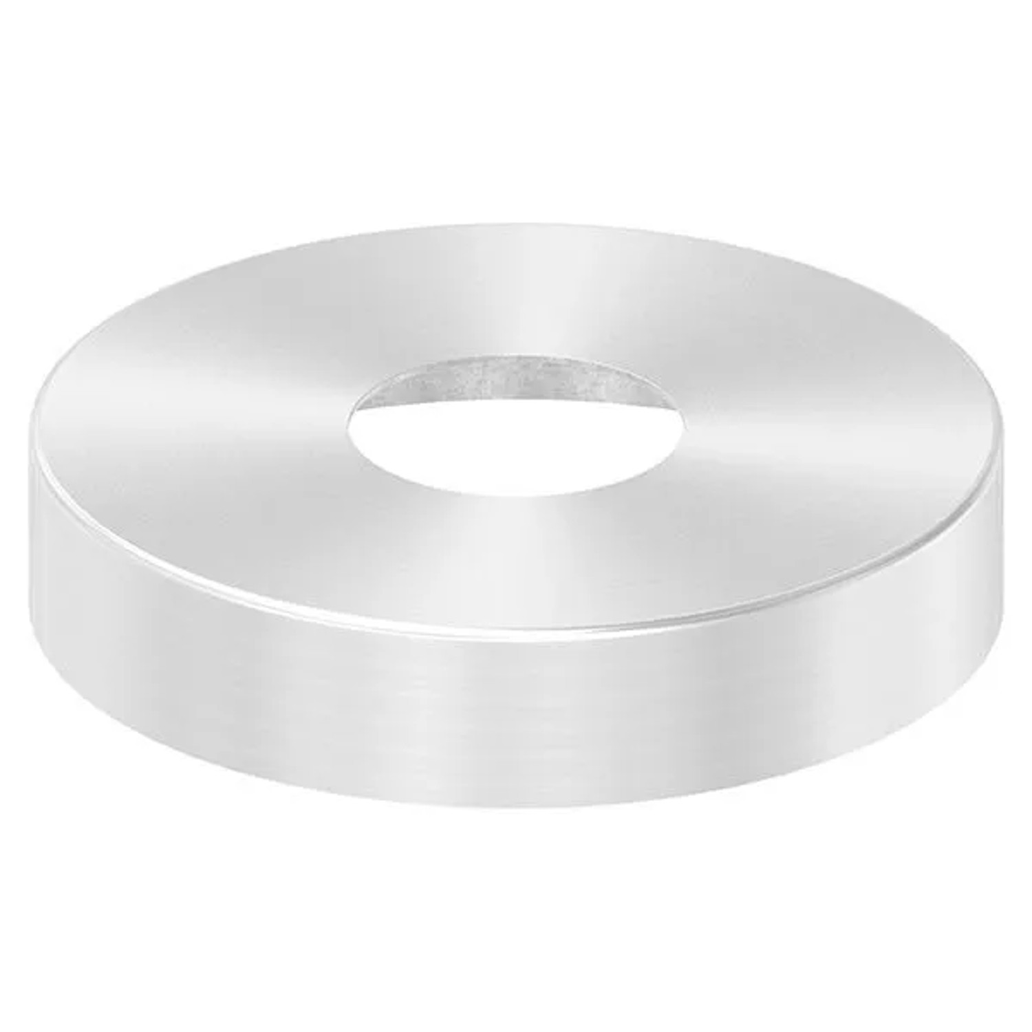 FeNau Abdeckrosette Ø 125x25 mm Für Rundrohr Ø 42,4 mm V2A