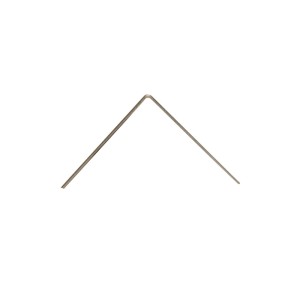 Aluminium L-Profil Kantwinkel, RAL9006 Weißaluminium, 2mm, 90 Grad gekantet. Für Kantenschutz.